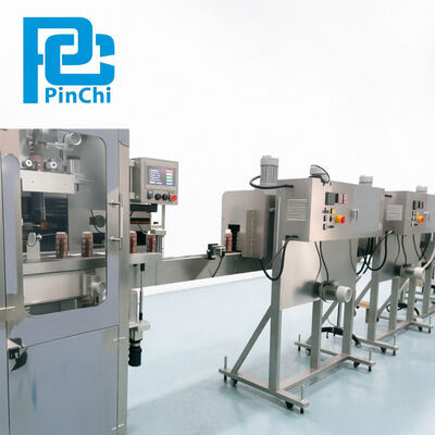 Auto Labeling Hdpe POF Bottle Shrink Sleeve Machine 2PH 50Hz 220V