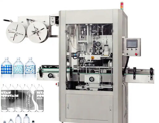 Stainless Steel Packaging Water Bottle Shrink Sleeve Machine 50mm - 150mm
