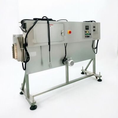 Automatic Bottle Shrink Sleeve Machine with PLC Touch Screen Control and Stainless Steel Construction