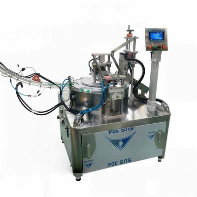 Fully Automatic Cap Assembly Machine Featuring Multi Station Turntable and High Precision Enclosed Cam Indexing Unit for Bottle Cap Separation